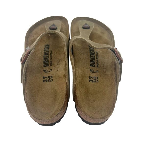 Birkenstock Women's Tabacco Gizeh Sandals / Size 6 - Picture 4 of 6